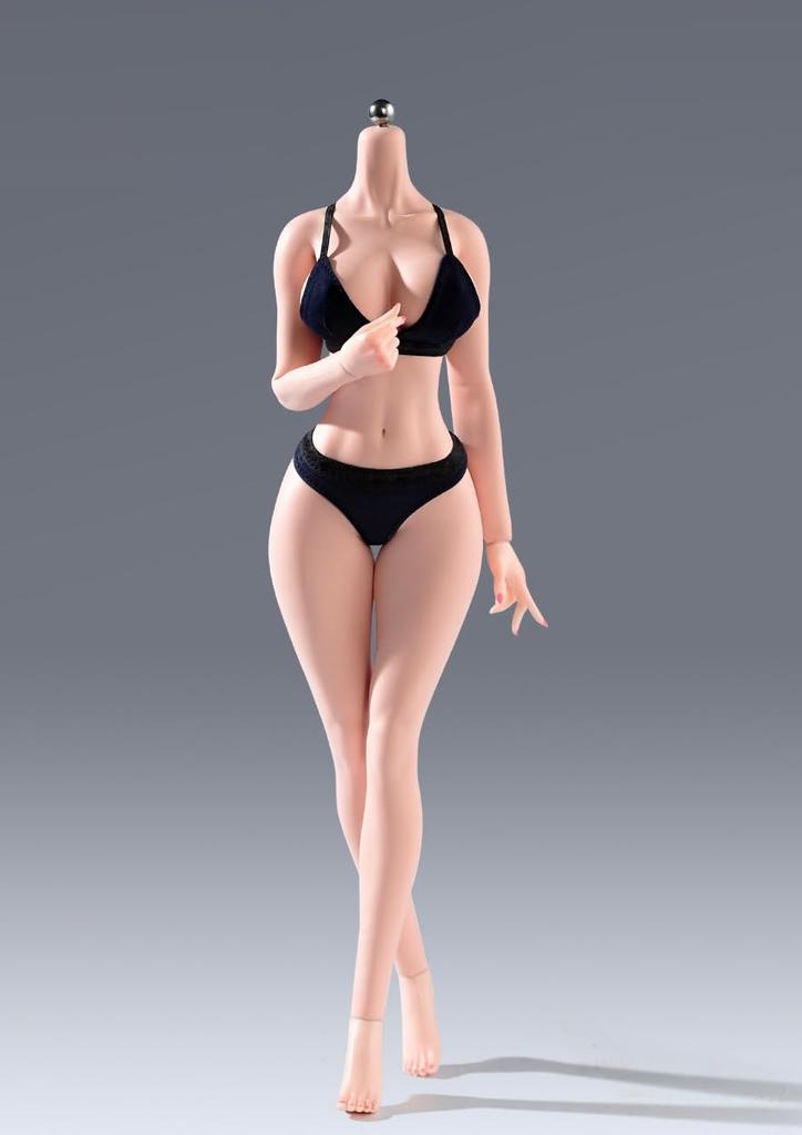 Toys & Hobbies [TOYBARJAPAN] 16 Scale Action Figure YIMEI YM501 Super Large Bust Platinum Silicone Beautiful Female Seamless Body with Sculpted