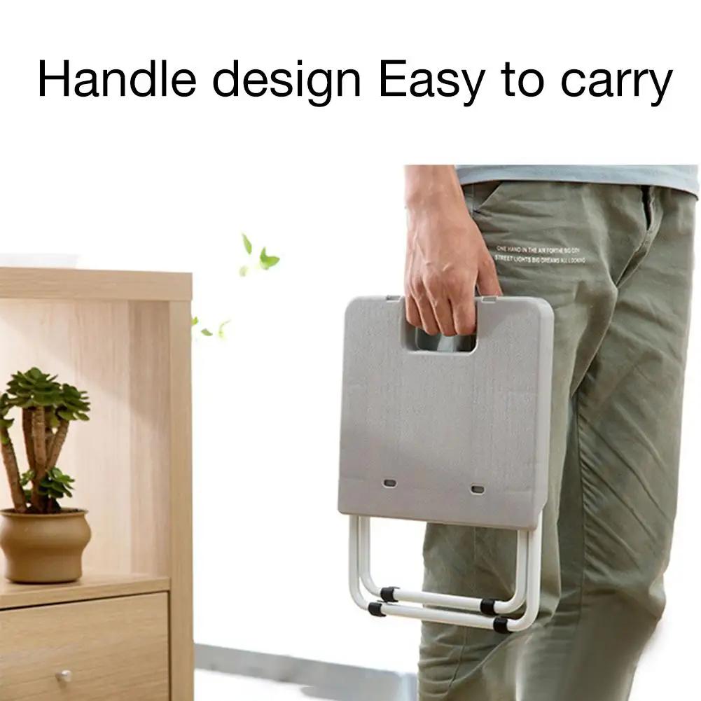 Portable Camping Chair Foldable Collapsible Footstool Compact Seat Mini Lightweight Stool for Travel Beach Lawn Picnic Outdoor