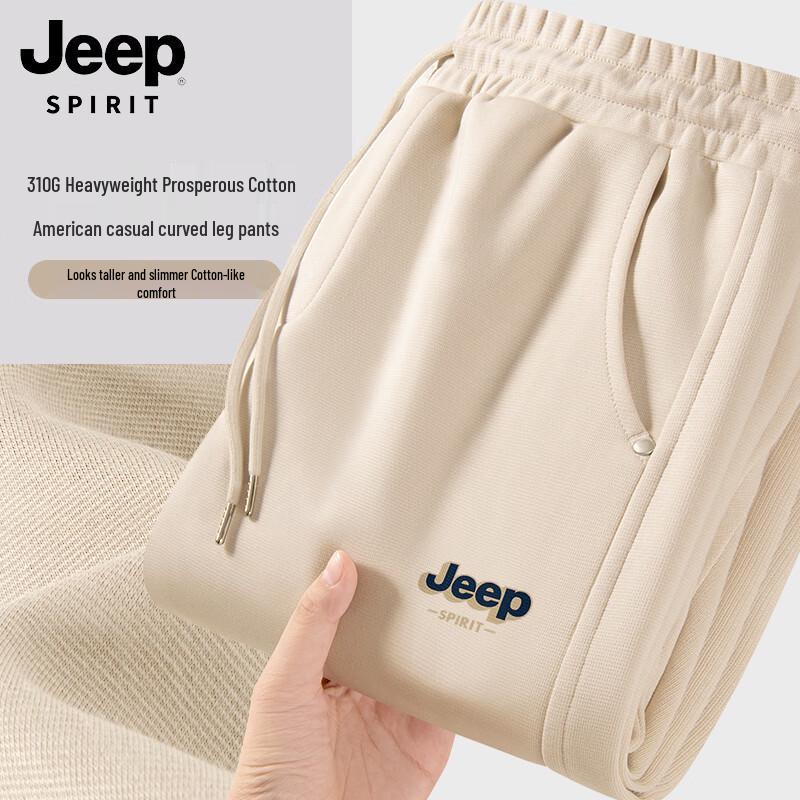 JEEP SPIRIT Men's Casual Straight-Leg Pants