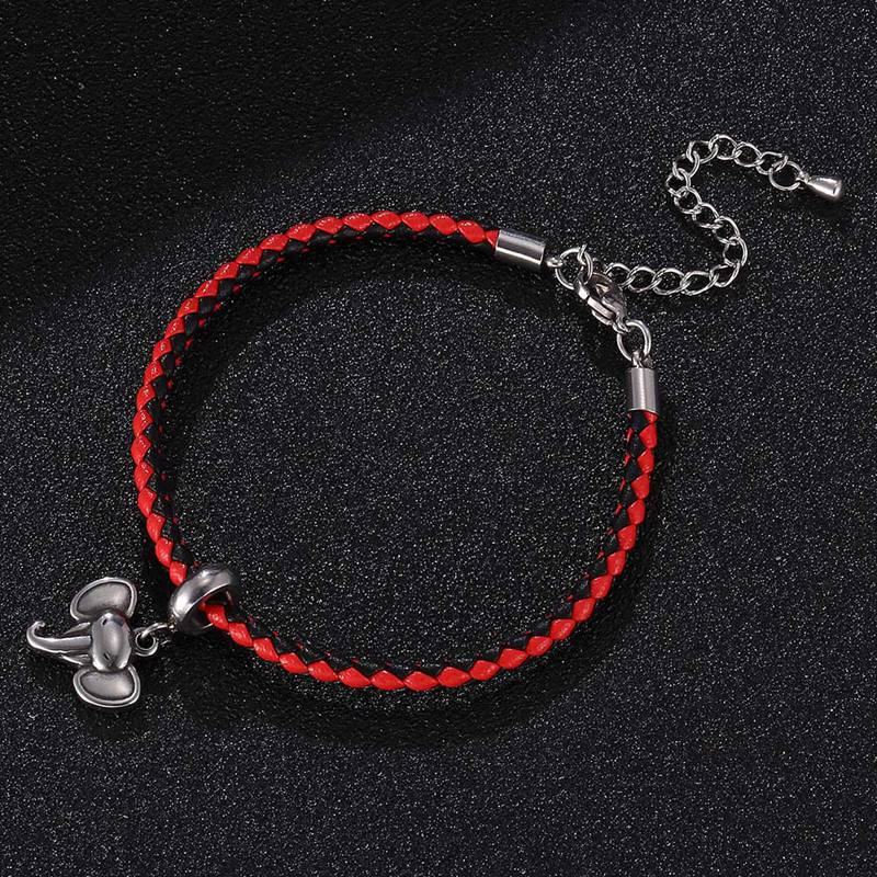 Fashion Jewelry Guitar Cat Fox Accessories Leather Bracelet For Women Charm Bracelets Handmade Jewelry