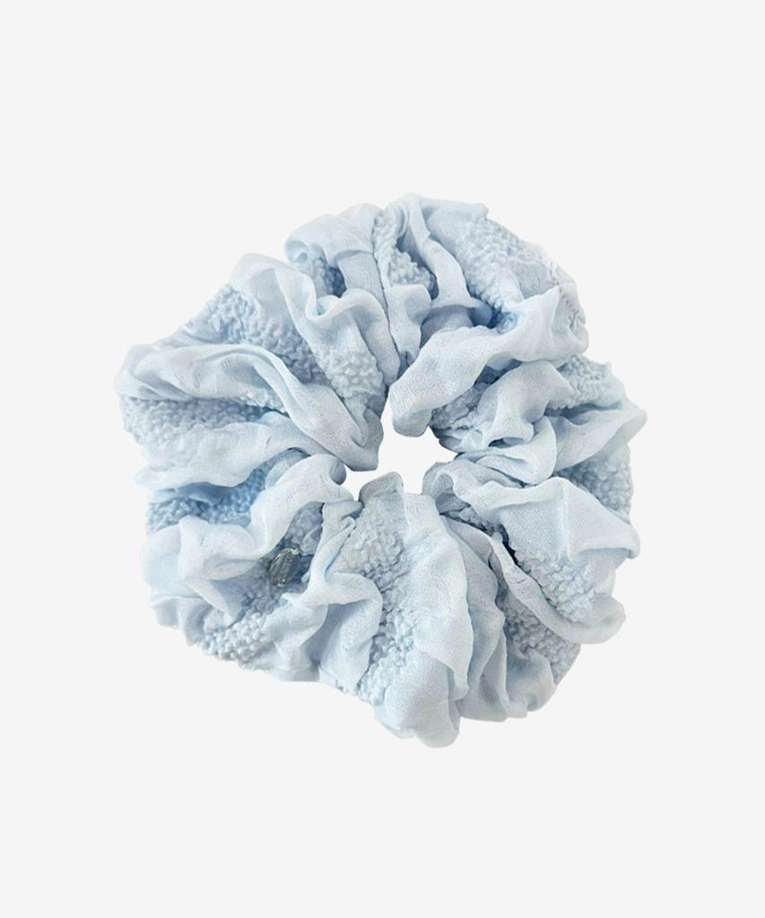 Quartevv Fluffy Shirred Scrunchie - 3 Colors