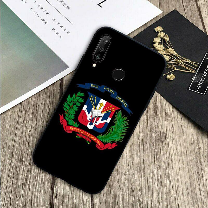 Dominican Republic Flag For Huawei Nova 12s 12i 11i 7i 8i Y73 Y70 Y90 Y60 Y72 Y61 Y91 9 10 SE P30 Pro P40 Lite Case