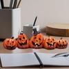 Stylish Halloween Pumpkin Decor Artificial Pumpkins Orange Table Ornaments Festive Halloween Party Favor Auto Interior Ornaments