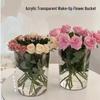 Rongyu Clear Acrylic Storage Tube with Sealed Bottom