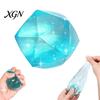 Calming Fidget Toy Transparent Rhinestone Squeeze Anxiety Relief Polyhedron Sensory Safe Stress Ball Anti-anxiety Soft Students Office
