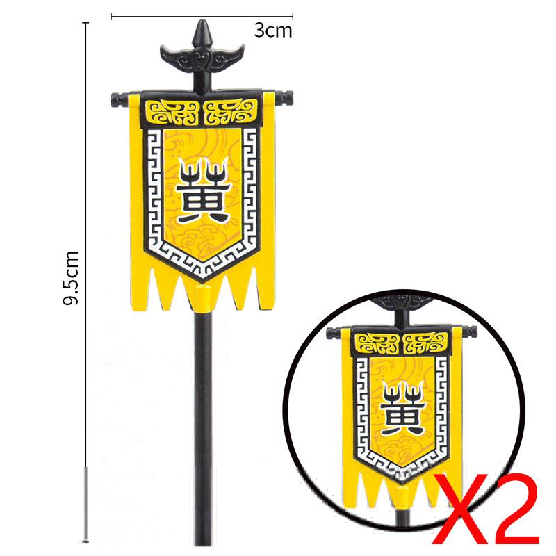 Medieval Accessories Building Blocks Soldiers Weapons Military Flags Mount War Horses Orc Mount Flags Wolf Bricks Kids Toys Gift