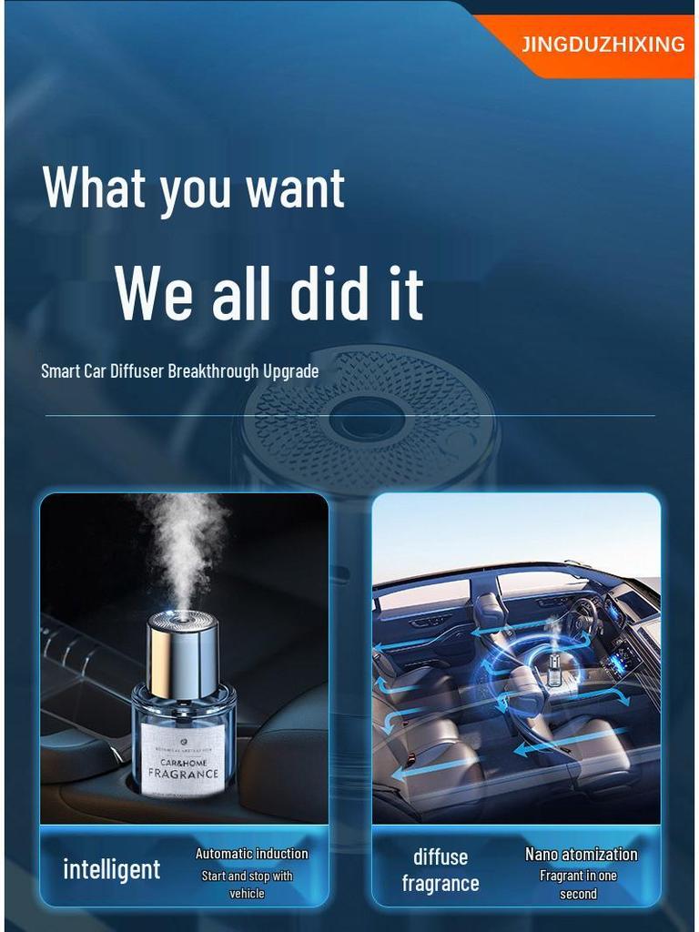 Men's Exclusive High-End Smart Car Air Freshener & Perfume Diffuser