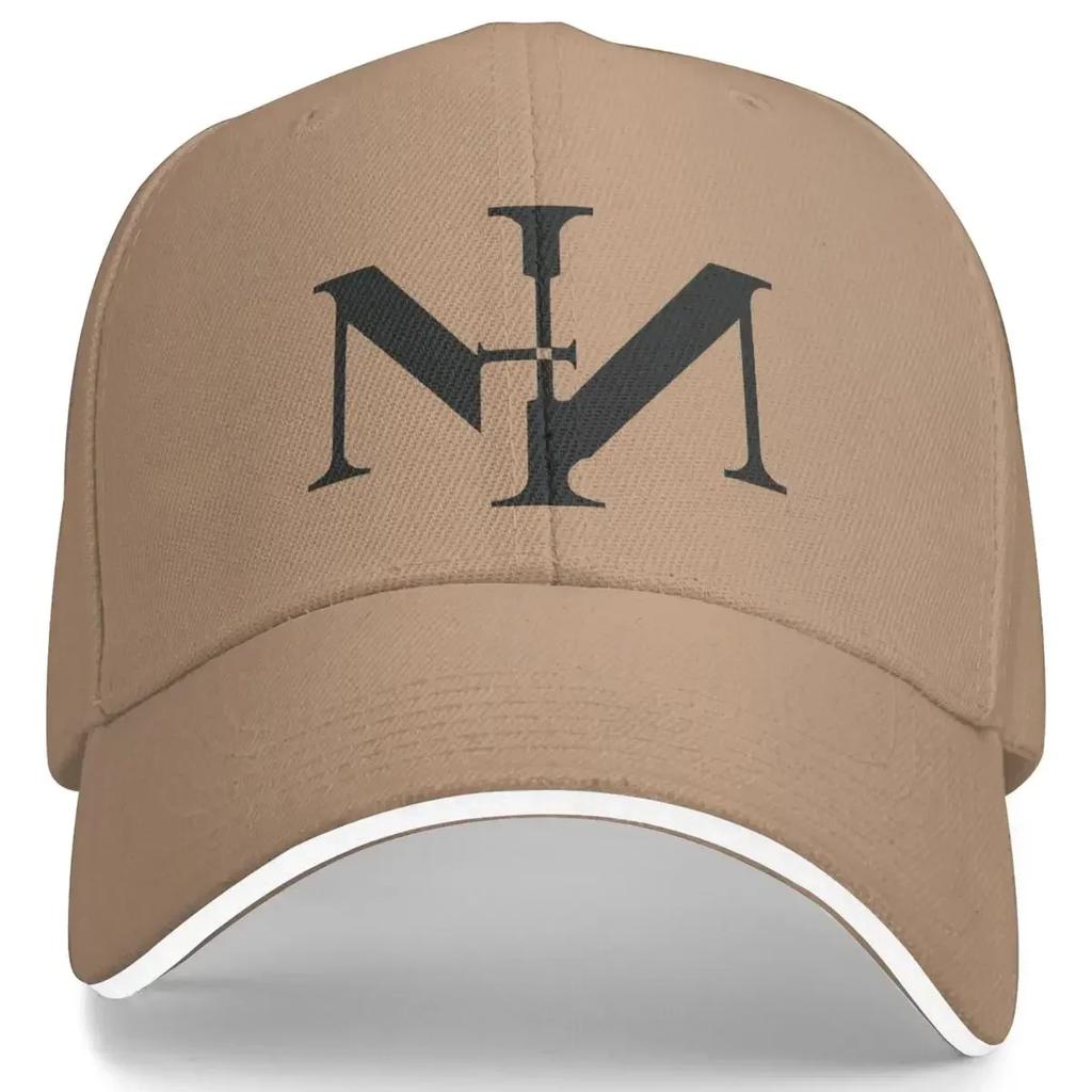 Classic NIN Retro Logo Cap Unisex Women Adjustable Fit Golf Hats Nine Inch Nails Rock Band Baseball Caps for Casual Wear