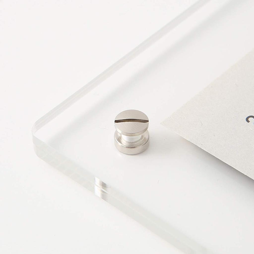 MUJI Acrylic Standing Photo Frame A5 Size Width 20cm x Depth 26cm