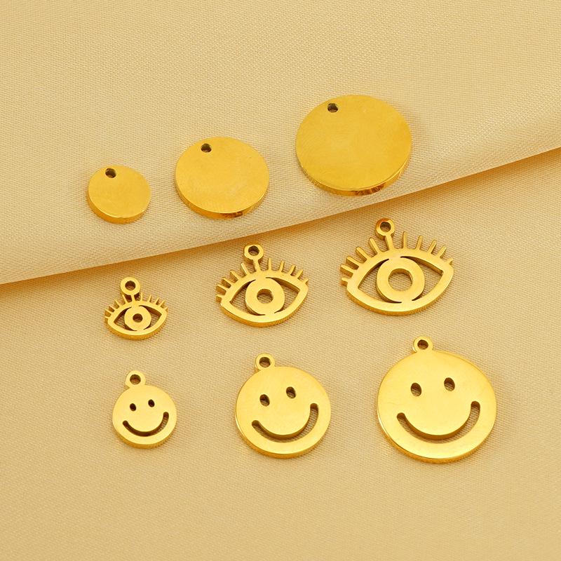 

18K Gold-Plated Minimalist Titanium Steel Pendant Necklace