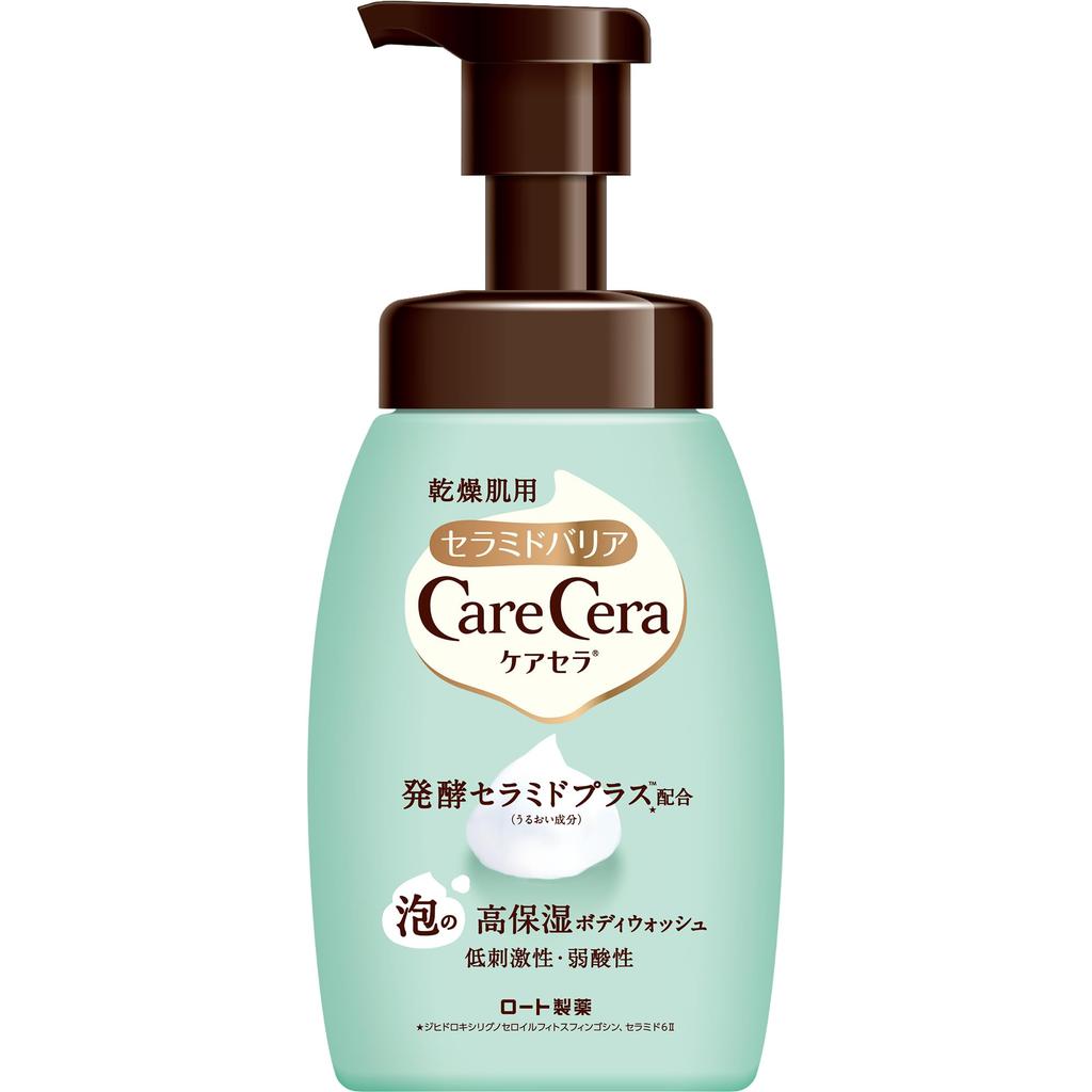 CareCera Foaming Body Pure 450ml Wash, Floral, (x 1)