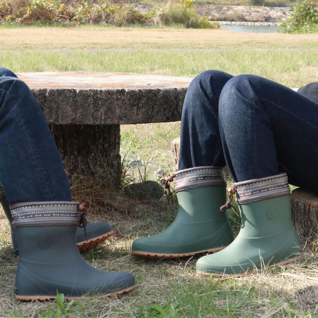 Hanshin Soji GC5640 Tribal Khaki [Green Camel] Boots, Medium,