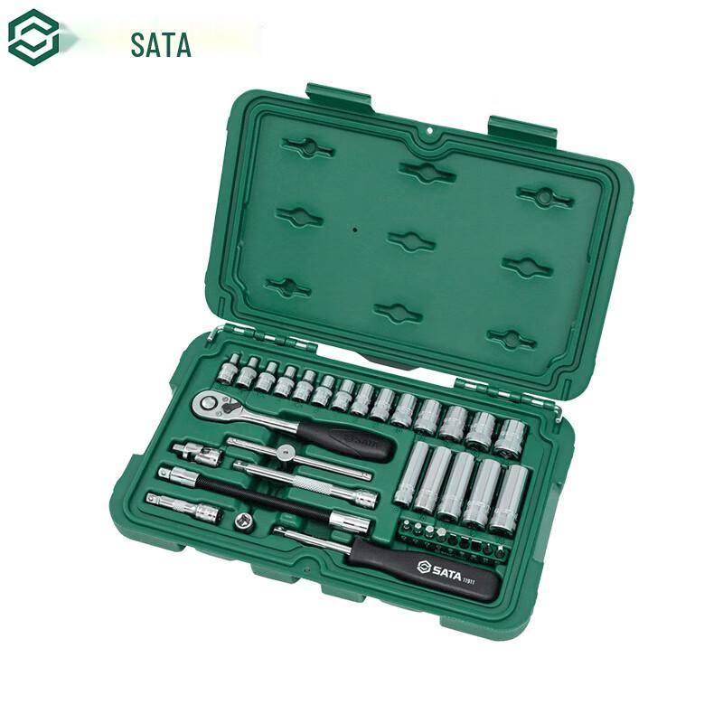 SATA 25-Piece 1/4-inch Drive Socket Set 25-Piece Set