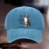 cmYES I HERD YOU Printed Adjustable Cowboy Hat Unisex Outdoor Sports Style an Ideal Gift for Weddings Parties and Bir