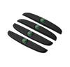 HGC2 4 Pezzi Striscia Antiurto in Gomma Adesivi Protettivi per Portiere Specchietto Retrovisore Auto per Skoda Octavia Rapid Kodiaq Superb Karoq Fabia