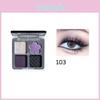 Eye Matte Color Dark Shadow Pearlescent Fine Shimmer Color Royal Sister Makeup Embossed Eye Shadow Palette