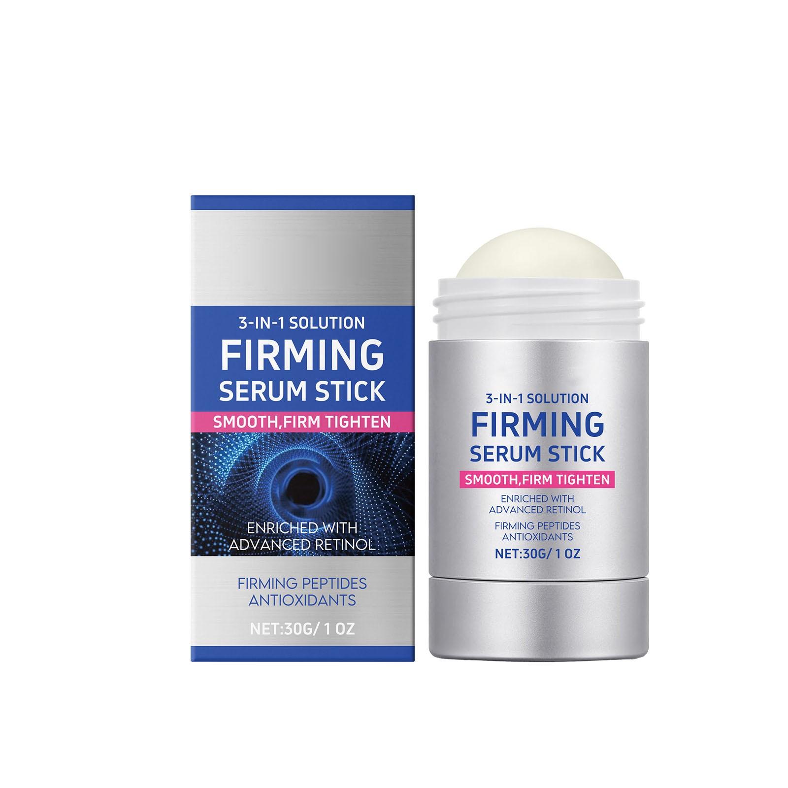 

Укрепляющая сыворотка-карандаш с ретинолом, Карандаш для лица с ретинолом, 3 в 1, разглаживает, подтягивает и укрепляет кожу лица, шеи и подбородка, уменьшает морщины, питательный крем против старения белый