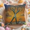 Salvador Dali Pop Art Cushion Cover Plush Fabric Soft Double-Sided Printed Sofa Warm Winter Home Gift Pillow Cover