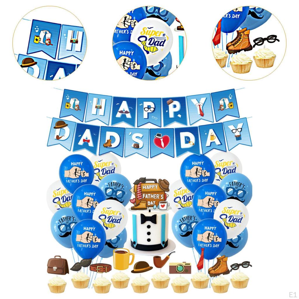Fathers Day Decorations Dad Birthday Party Supplies for Tables Celebrations