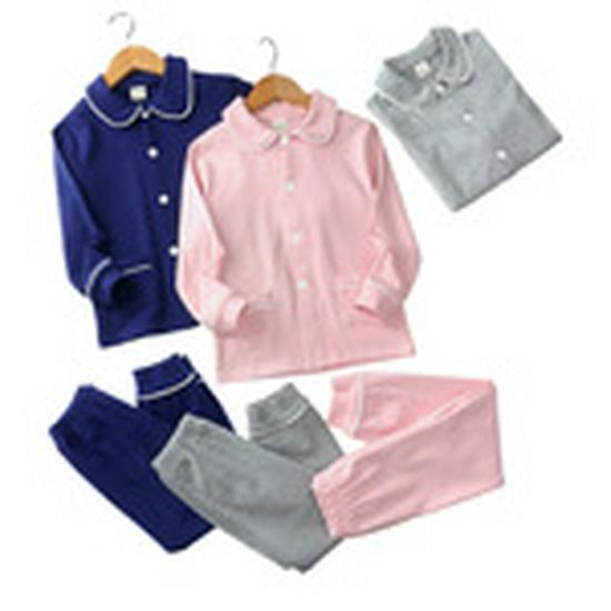 Children's Gold Velvet Pajamas - Autumn/Winter Homewear for Boys and Girls