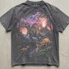 Vintage Dinosaurier Shirt, Spinosaurus Grafik T-Shirt, Jurassic Vulkan T-Shirt, Retro Dino Comfort Colors Shirt, Prähistorisches Natur T-Shirt, Geschenk