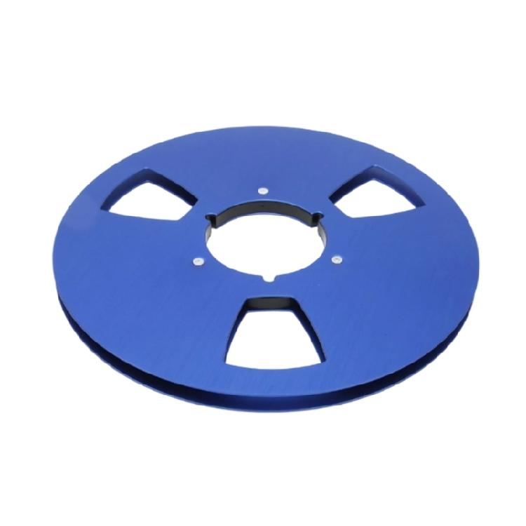 

Aluminum Open Spools For 1/4Inch Studers Empty TapeReel for Erasing Rerecording And Smooth Rewinding Operations глибокий/синій