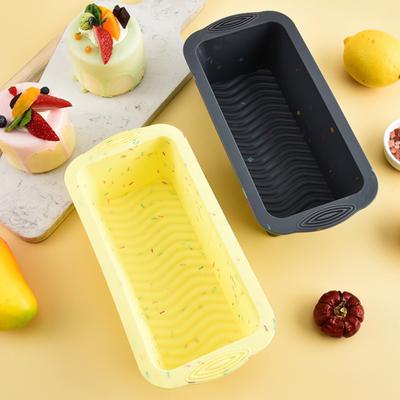 Silikon Kastenform Antihaft Brot Kuchenform für Ofen Mikrowelle Gefrierschrank Flexible Backform für Hausbäckerei