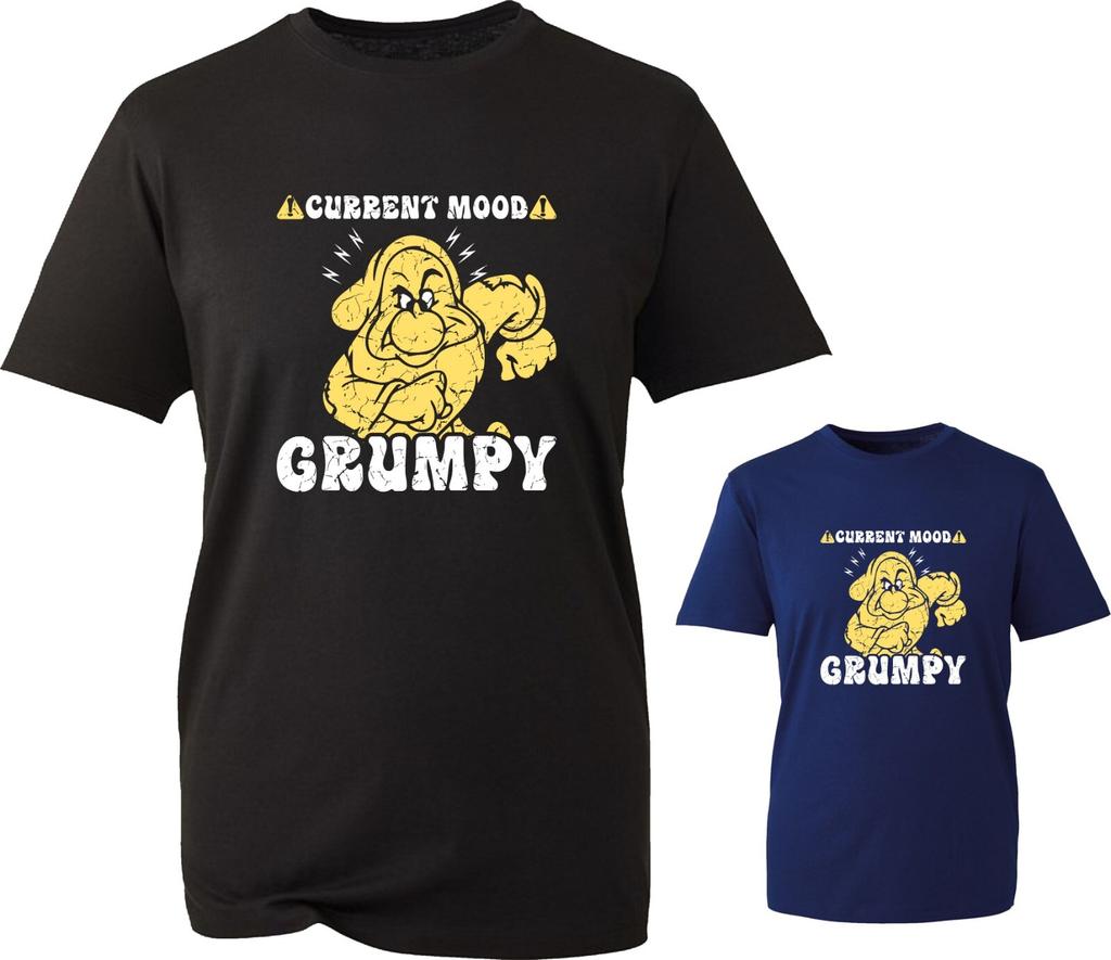 Current Mood Grumpy Funny Tshirt Cartoon Lovers Grandpa Gift For Top