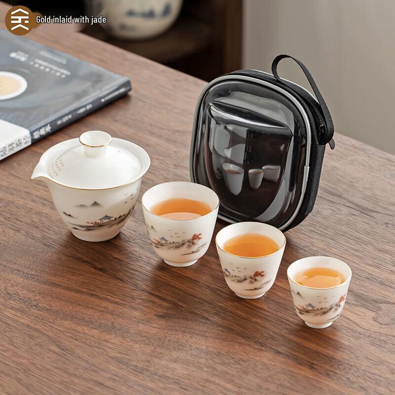 Jīn Xiāng Yù Leisure Travel Zisha Tea Set