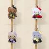 Cat Plush Keychain With Soft Pp Cotton Filling For Bag Decor And Gift