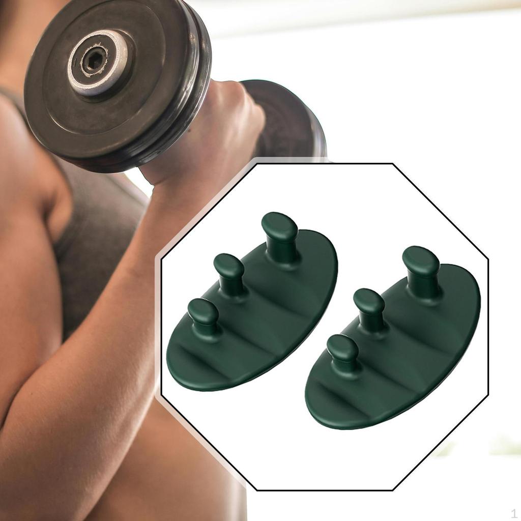 2 Pack Silicone Grips for Weight Training And Deadlift