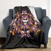 1Pc Halloween Jack Skellington Mandala Blanket Soft And Comfortable Casual Warm Camping Travel Christmas Halloween Xmas Gift M924517