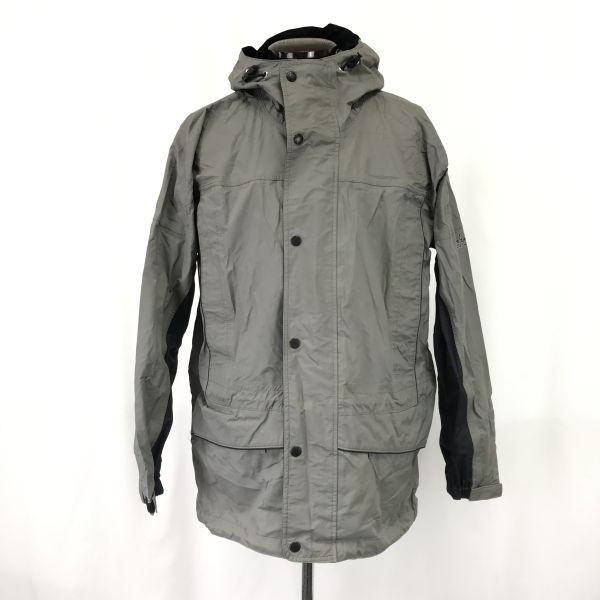 USED/Japan Whole Earth Descente Nylon Mountain Parka Men L Gray Outdoor