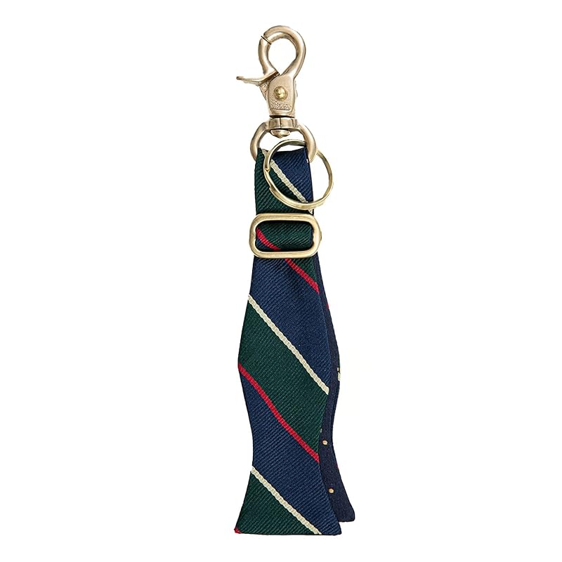 

[Brooks Brothers] [Brooks Brothers] silk blend bow tie key ring 330001039 Green and others ONE SIZE