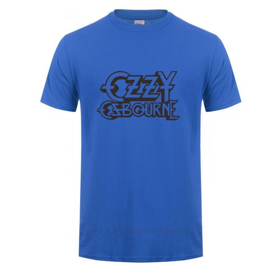 2024 Summer Ozzy Osbourne T Shirts Printed Men Brand Hip Hop Short Sleeve Tshirt Custom Printed Punk Rock Custom Tshirt