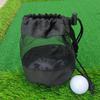 Portable Golf Meshy Net Bag  Drawstrings Pouches Bag Organizer Golf Fitting Bag