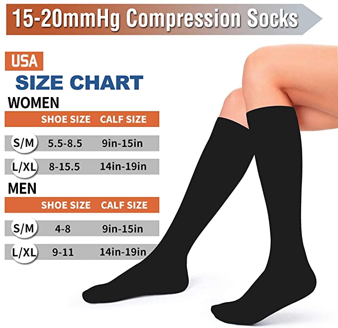 Ocks Men Women Flight Travel Elastic Tube Nurse Edema Pregnant Varicose Veins Hiking Running Marathon Socks 2027