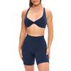 New kinks show chest gathering underwear yoga suit fitness sports shorts Pilates quick-drying two-piece set