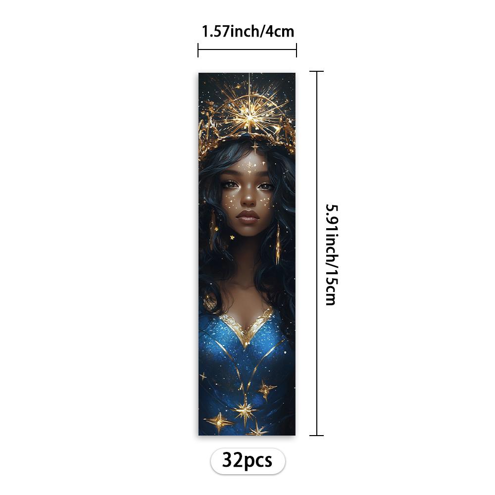 32pcs, Astronomy Bookmarks, Back to School Season, Christmas, Halloween, Suitable for Teachers, Readers, and Birthday Gifts.