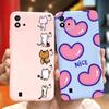 Lovely Pattern Phone Case For Realme C11 2021 C 11 2020 RMX2185 Macaroon Silicone Soft Cases Cover For Realme C11 (2021) RMX3231