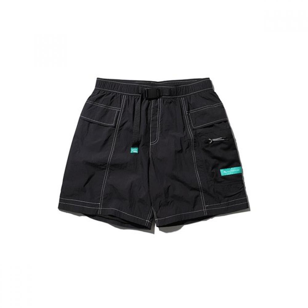 Mesh Pocket Half Pants  Black  Bbc Earth