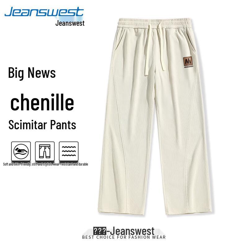 

Jeanswest Men s Chenille Curved Fit Casual Pants XL