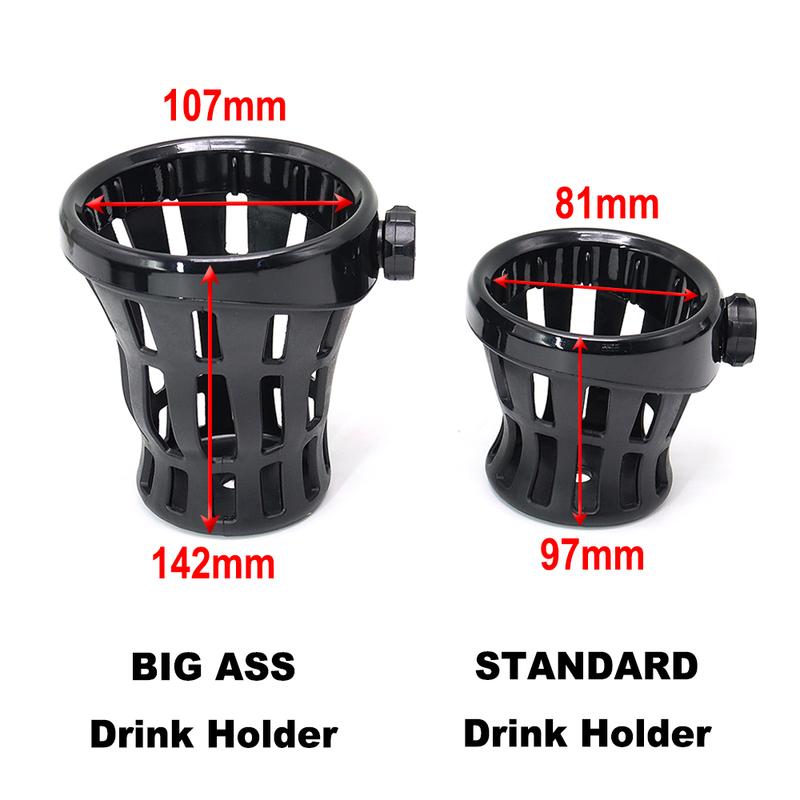 Gold Wing Motorcycle Passenger Water Bottle Drinking Drink Cup Mesh Basket Holder Bracket For Honda Goldwing GL 1800 GL1800 F6B