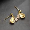 New 925 Sterling Silver Water Drop-Shaped Earrings, Simple Women's Jewelry, Birthday Gift for  Friend, Exquisite Jewelry