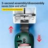 360 Degree Rotating Lasers Level Holder With Fluorescent Night Bubble And Tool Less Wall Mounting For Easy Installation