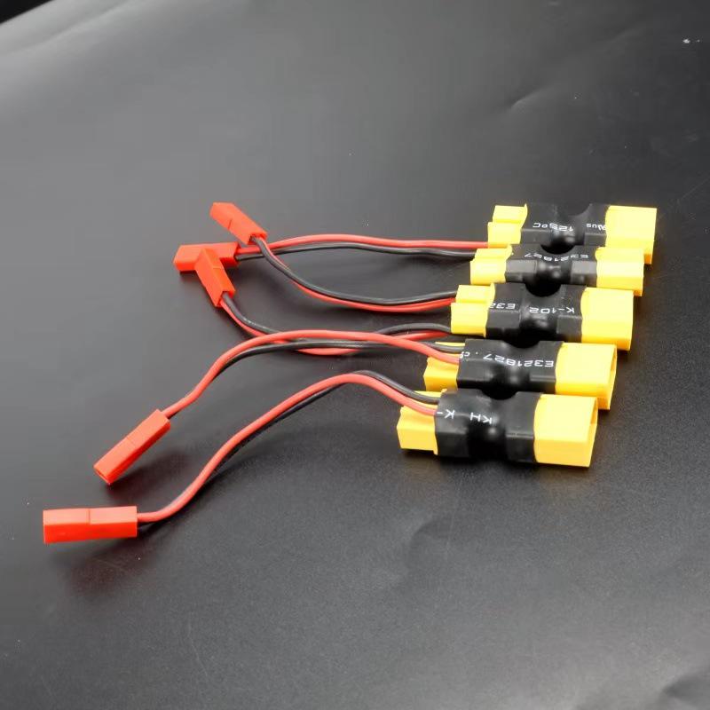 XT60 M/F To JST SYP/SYR M/F LED Strip Power Cable for LiPo Battery & RC Airplane ESC