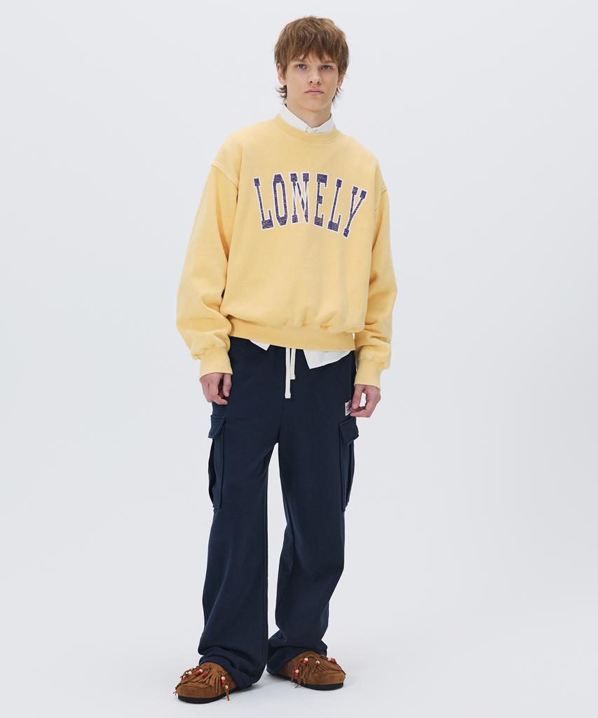 NOHANT Sweat Utility Cargo Pants Navy