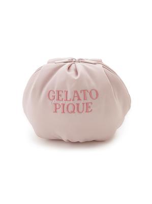 Satin Embroidered Pouch PWGB262646 PNK F Women's
