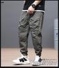 Men's Quick-Dry Slim-Fit Casual Pants - Summer Style with Cuffs, Loose Fit, Large Size, Korean Sport Design.