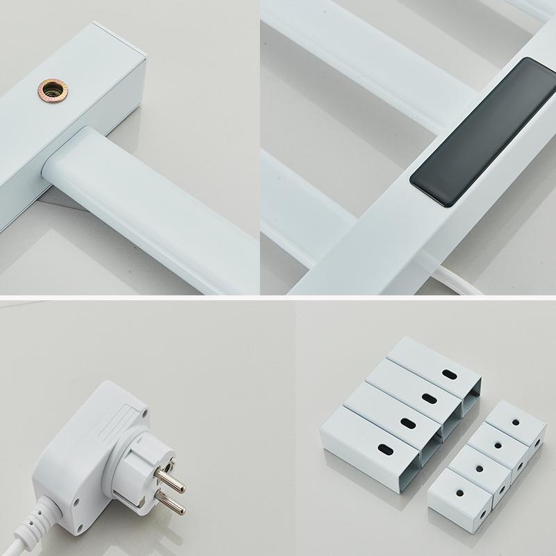 Bathroom equipment Electric towel rack Stainless steel Temperature &Time control Smart home Heated towel rail Towel warmer